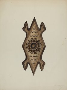 Szczegół, Strona konfesjonału, 1937.