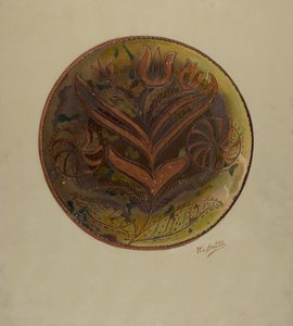 Pa. Tabliczka niemiecka, ok. 1900 r. 1937.