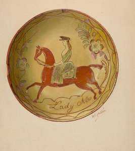 Talerz Ciasto autorstwa William L. Antrim