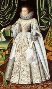 Diana Cecil (olej na płótnie)