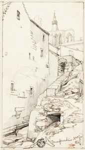 Dunfermline autorstwa William Leighton Leitch