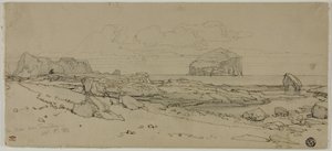Bary z Tantallon w Szkocji autorstwa William Leighton Leitch