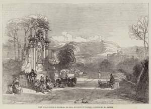 Zobacz w pobliżu Ournelo Contrada di Sora, Królestwo Neapolu autorstwa William Leighton Leitch
