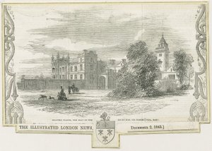 Drayton Bassett - „Drayton Manor” : drzeworyt grawerowany i [ok. 1843]