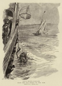 Ze Starego Świata do Nowego autorstwa William Lionel Wyllie