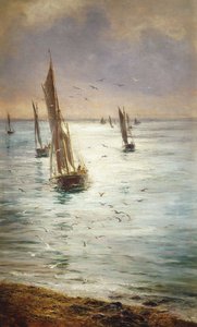 Powrót do domu, autorstwa William Lionel Wyllie