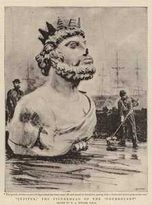 Jowisz, figurant Foudrojanta autorstwa William Lionel Wyllie