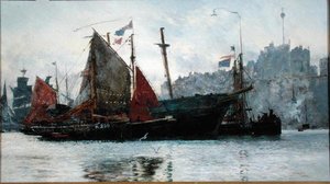Port Ramsgate autorstwa William Lionel Wyllie