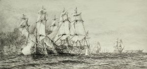 Pejzaż morski autorstwa William Lionel Wyllie