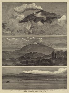 Erupcja Etny autorstwa William Lionel Wyllie