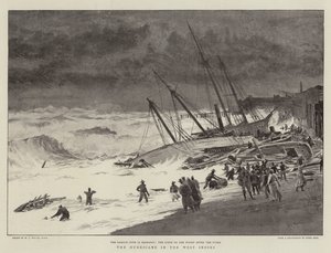 Huragan w Indiach Zachodnich autorstwa William Lionel Wyllie