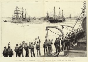 Wizyta Floty Francuskiej, Przegląd jako Spithead H M The Queen