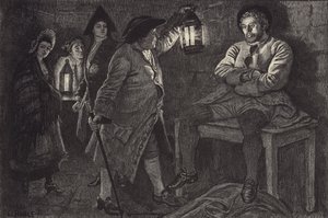 Bailie odkrywa Roba Roya w więzieniu autorstwa William Lockhart Bogle