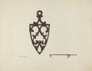 Trivet, ok. 1939.