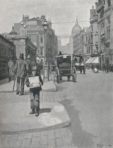 Ulica Armat, 1891 autorstwa William Luker