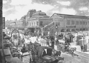Stacja Liverpool Street, 1891