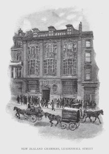 Komory Nowej Zelandii, Leadenhall Street (lito) autorstwa William Luker