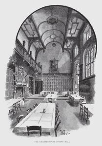 Jadalnia Charterhouse (lito) autorstwa William Luker