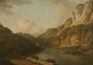 Matlock, Derbyshire, ok. 1780 (olej na płótnie)
