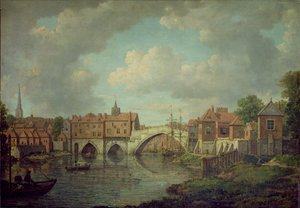 Most Ouse, York, ok. 1764 (olej na płótnie)