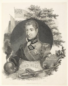 Generał porucznik Lord Hill KB, inż Brown, wyd. Kinnersleya, 1815 r autorstwa William Marshall Craig