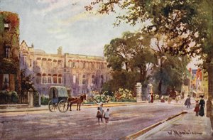 Addenbrookes Hospital przy Trumpington Street autorstwa William Matthison