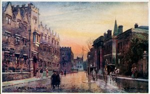 Oriel College autorstwa William Matthison