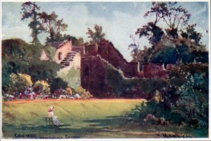 Oxford City Wall, New College Garden autorstwa William Matthison