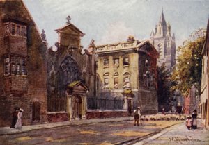 Peterhouse od ulicy autorstwa William Matthison