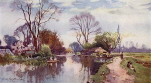Przystań na wyspie Robinson Crusoes autorstwa William Matthison
