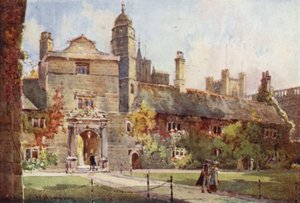 Brama Cnoty, Gonville i Caius College autorstwa William Matthison