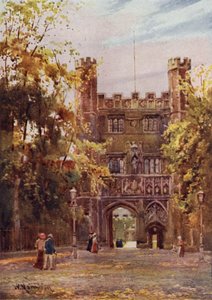 Brama Trinity College autorstwa William Matthison