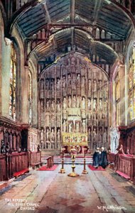 Reredos, Kaplica Wszystkich Dusz, Oksford autorstwa William Matthison