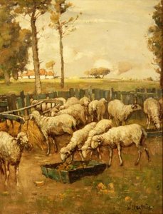 Składanie owiec autorstwa William McBride