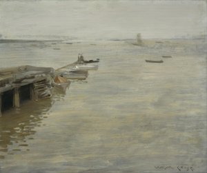 Szary dzień autorstwa William Merritt Chase