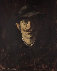 Portret Hugo von Habermanna autorstwa William Merritt Chase