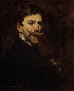Niemiecki: Autoportret autorstwa William Merritt Chase