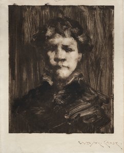 Głowa chłopca autorstwa William Merritt Chase