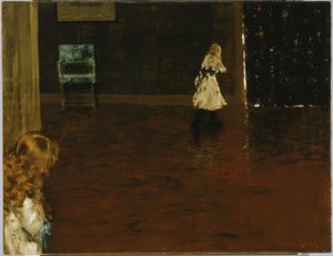 Zabawa w chowanego autorstwa William Merritt Chase