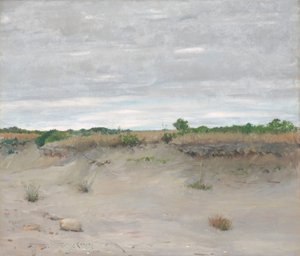 Piaski miotane wiatrem autorstwa William Merritt Chase