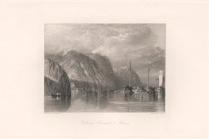 Między Clairmont a Mauves autorstwa William Miller