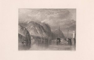 Między Clairmont a Mauves autorstwa William Miller