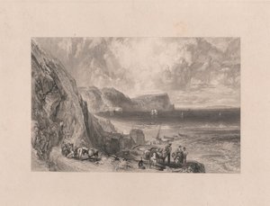 Clovelly Bay i Lundy Island autorstwa William Miller