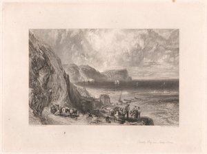 Clovelly Bay i Lundy Island autorstwa William Miller