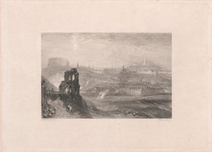 Edynburg z kaplicy św. Antoniego autorstwa William Miller