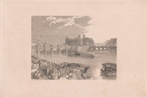 Pont Neuf w Paryżu autorstwa William Miller