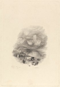 Sandy Knowe, czyli Smailholm Tower autorstwa William Miller