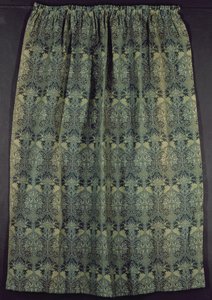 Zasłona z motywem plastra miodu (gobelin) autorstwa William Morris