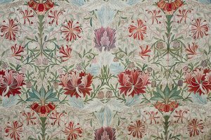 Tkanina dekoracyjna. 1880 autorstwa William Morris