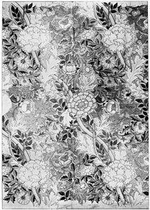 Tapeta z wzorem Norwich, 1889 1934. autorstwa William Morris